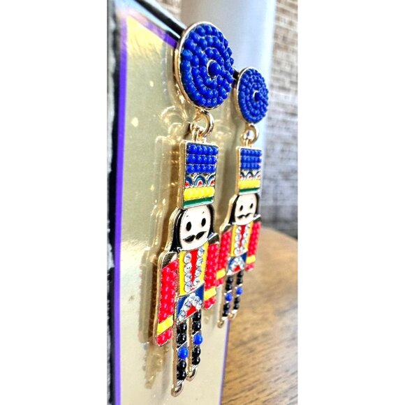 Nutcracker Earrings Toy Soldier New Christmas Ballet Jewelry French Guar… - Picture 4 of 12